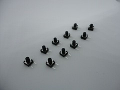 10 Pcs Pack Lot 6x6x7mm Momentary Push Micro Button Tactile Switch Side 2 Pins