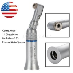 Dental Contra Angle Handpiece Low Speed For E-type Motors Latch Chuck Handpiece