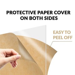 Clear Cast Plexiglass Acrylic Sheet 6×12 Multipurpose High-Clarity DIY Pack of 2