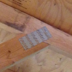 150 QTY 3″ x 5″ Truss Plate – Mending Plate -Structural Plates Zinc nail tooth
