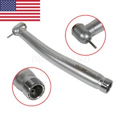 SANDENT Standard Head Dental Air Turbine High Speed Push Button Handpiece 4 Hole