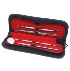 Dental Tartar Remover Plaque Calculus Teeth Cleaning Tools Scraper Scaler Mirror