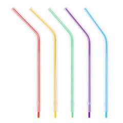 250Pcs/Bag Dental Disposable 3-Way Air Water Spray Tips Triple Nozzles Tubes