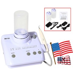 Portable Dental Ultrasonic Piezo Scaler+Handpiece 2Bottles Fit DTE SATELEC SK-D1