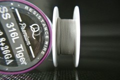 Premium Resistance Wire 316L Stainless Steel Tiger Style 15ft (5m)