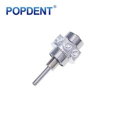 5*Bulb Dental LED E-generator High Speed Handpiece Fiber Optic2/ 4 Hole POPDENT