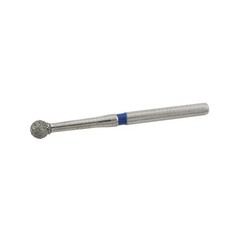 Dental Diamond Bur Long Shank Ball Round Medium 801L FG High Speed Burs 22mm