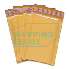 1-3000 #000 4×8 Kraft Bubble Pad Mailers Self Seal Envelopes 4″x8″ Secure Seal