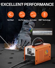 HITBOX 160A Portable MMA Lift TIG 2 IN 1 Welding Machine IGBT Inverter Welder