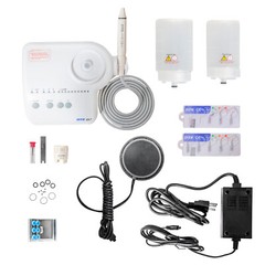 Woodpecker DTE D7 Ultrasonic Scaler Piezo HD-7H Handpiece 8 Tips 2 Water Bottles