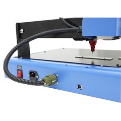 Electric Metal Marking Machine 110V 400W Dot Peen 7.87×11.81in Engraving Machine
