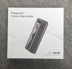 Magnetic Voice Recorder AI Triple Noise Reduction 30 Days Voice Activated 128GB