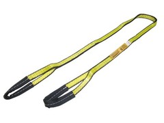 1″ x 6 ft Poly Lifting Web Sling Eye & Eye 1-ply Tagged Overhead Pull Strap