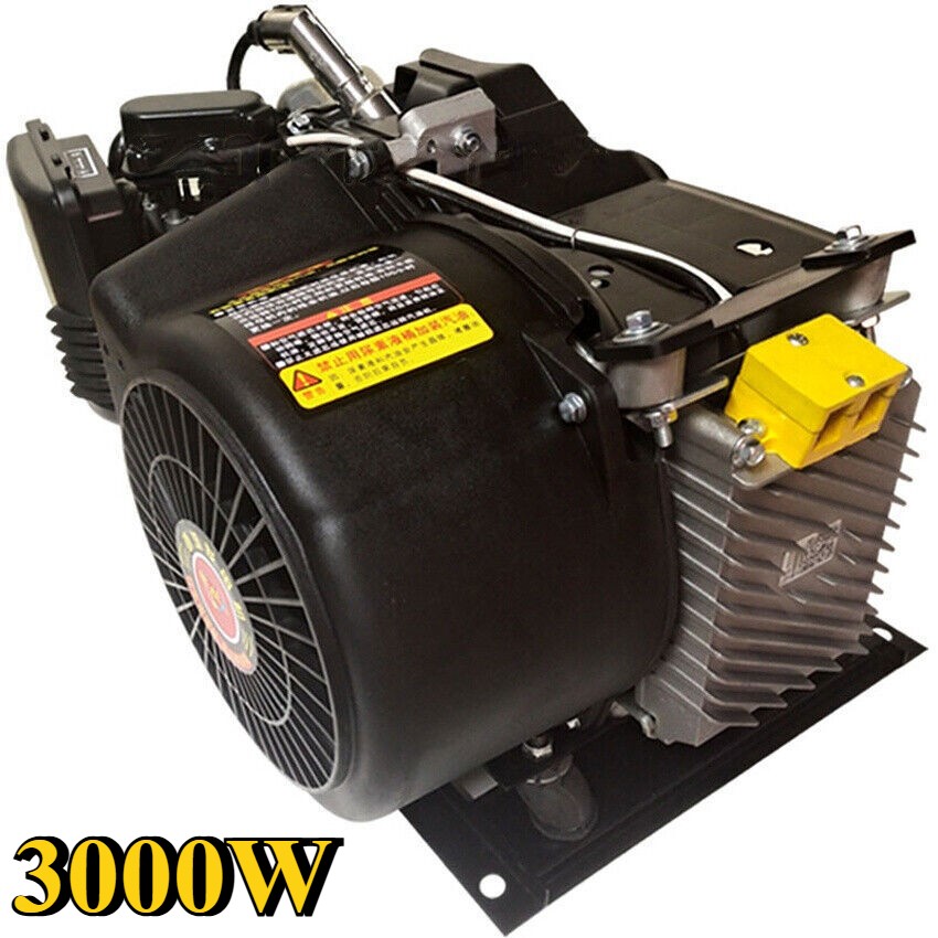 3000W Silent Automatic Electric Vehicle Range Extender Generator 48V/60V/72V New