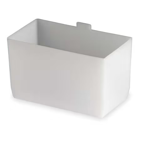 Akro-Mils 30102 Large Clear Plastic Bin Cups, 5 In L X 2-3/4 In W X 3 In H