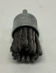 OSBORN Steel Bristle Knotted End Brush 1″ RUFTUF .020 Wire 1/4″ Stem – (RE201)