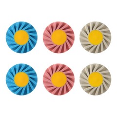 Dental 1:1 Fiber Optic Contra Angle Internal Spray / Diamond Polishing Wheels US