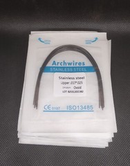Dental Orthodontic Stainless Steel Wire Round/Rectangular Arch Wires Ovoid