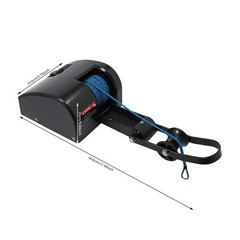 Boat Marine Electric Anchor Winch 65 ft/min 35LBS Boat Winch with Remote Control