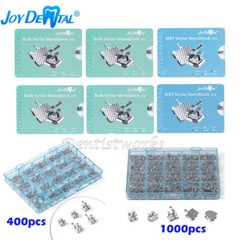 20set/50set Dental Orthodontic Mini Brackets MBT/Roth .018/.022 Hooks3-4-5 Brace
