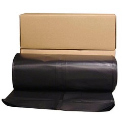 6 mil Plastic Sheeting Roll Tarp Cover Extra Heavy Duty Paint 12 x 100 Black