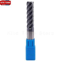 5 Flute Solid Carbide 3/4″ x 2-3/4″ x 6″ Long End Mill – AlTiN Coated