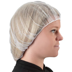 Premium Mesh Nylon Hairnets 100pcs Latex & Lint Free for Medical/Food Service