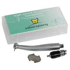 10X Dental High Speed Handpiece Air Turbine & 4H Quick Coupling YBNK4 Fit NSK