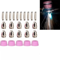 Plasma Cutting Parts Bundle of 25PCS Compatible with Electric Model For 58605