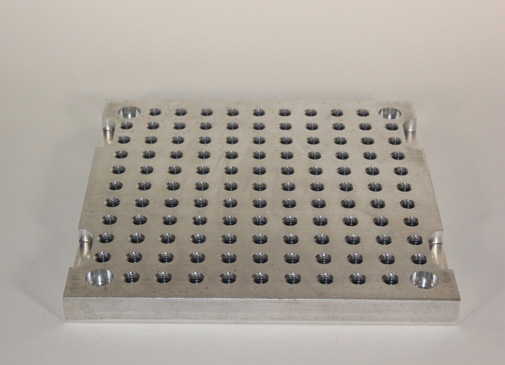 6″ x 6″ x 1/2″ MIC 6 Aluminum Fixture / Sacrificial Plate, Mini Pallet,QTY: 1