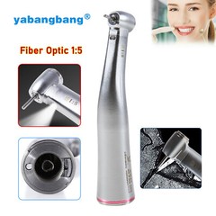 Dental 1:5 Increasing Handpiece Contra Angle LED Fit KAVO NSK Electric Motor CE