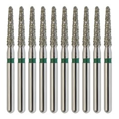 Multi-use Dental Diamond Burs Football Round End Taper Friction Grip FG 368 856