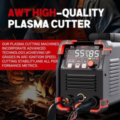 AWT 55A Plasma Cutter Non-Touch Pilot ARC HF Air Plasma Cutting Machine