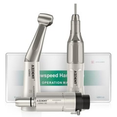 NSK Style Dental Slow Low Speed Handpiece Straight Contra Angle Air Motor 4/2H