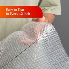 2 Rolls 3/16″ Bubble Cushion Wrap 30’x12″ Wide Each Roll Perforated Every 12″