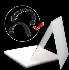 Dental Lab Splint Thermoforming Material Orthodontic Vacuum Forming Hard Soft