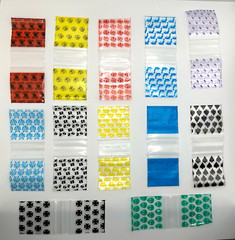 DIME BAGS – ELITE PATTERN MIX 1200pcs 1.5″ x 1.5″ APPLE 1515 ! (12 Packs x 100)