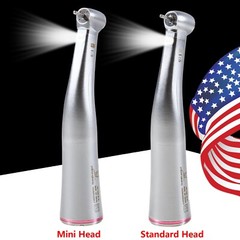 US Dental 1:5 Increasing Fiber Optic Contra Angle Handpiece fit E-type Stan/Mini