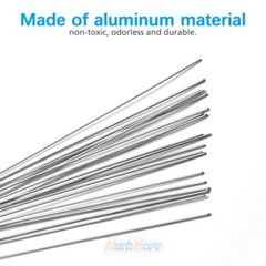 LOT 20″ Flux Core Aluminum Rods Low Temperature Welding Rods Easy Welding Sticks