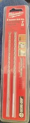 2-MILWAUKEE 5/32-in. (4 mm) x 4-in. x 6-in., 3-Flat Hammer-Drill Bit, 48-20-8801