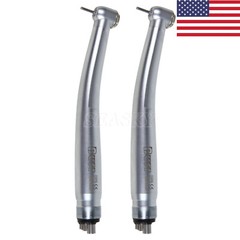 2x Dental Fiber Optic E-generator LED Light udm 4h handpiece For Kavo in USA
