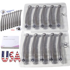 10pc ASKEADNT NSK Pana Max Style Dental High Speed Turbine Handpiece Push 4 Hole