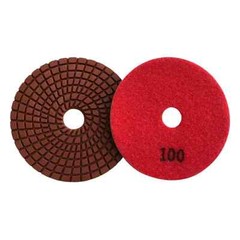 Wet Concrete Polishing Set (5pc) 4″ #50 #100 #200 #400 #800 Grit