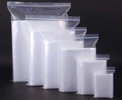 2″x3″, 2.5″, 4″, 5″ Clear 4 Mil Plastic Zip Seal Bag Reclosable Top Lock 4Mil