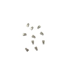 10 Pcs Dental Orthodontic Crimpable Hook Long/Medium/Short/Stop Stainless Steel