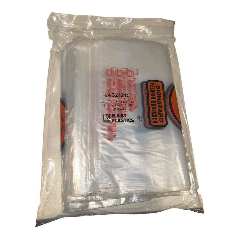 LK Packaging Lab-Loc®Specimen Bags – 12″ x 15″, Clear (LAB21215) 1000 pcs