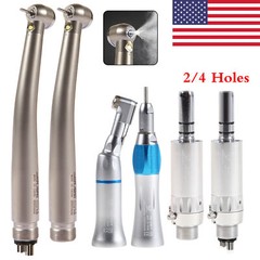 NSK Style Dental LED Pana Max High /low Speed Handpiece 2/4 Hole Turbine kit ns