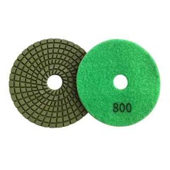 Wet Concrete Polishing Set (5pc) 4″ #50 #100 #200 #400 #800 Grit