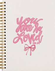 Bible Journal for Women, Christian Prayer Journal Pink Notebook Gifts for Teen