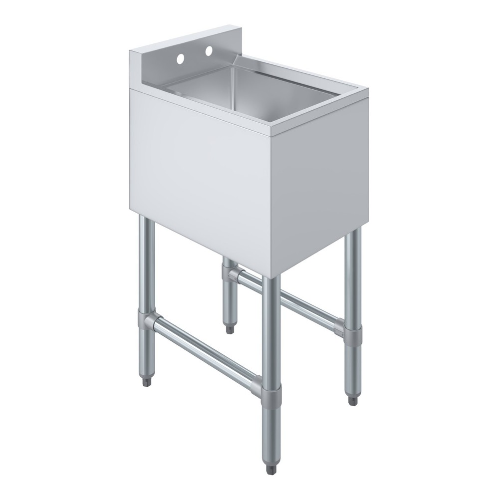 14 in. x 19 in. One Compartment Underbar Sink